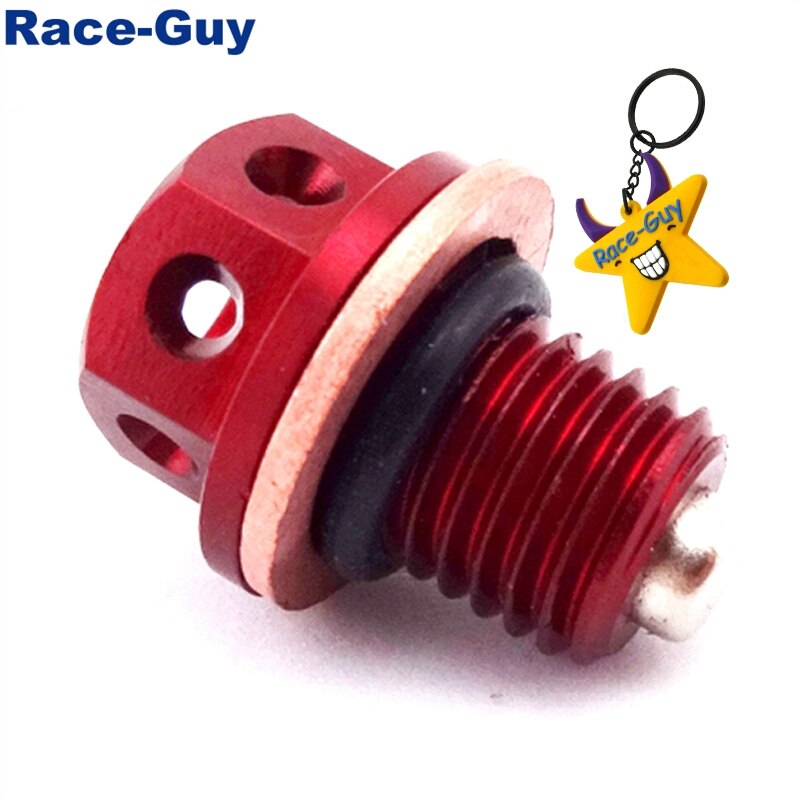 Oil Magnetic Drain Bolt Plug For Chinese 50cc 70cc 90cc 110cc 125cc 140cc 150cc 160cc Lifan YX Zongshen Loncin Pit Dirt Bike