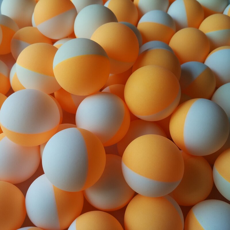 100 Stck/Pack 3 Sterne Tischtennis Ball Doppel Farbe Tennis Bälle 40 + Neue Material Trainning Klingeln Pong bälle Willkommen
