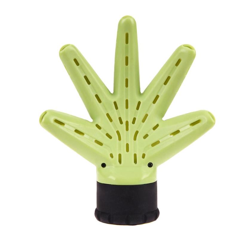 Air Diffuser Hair Diffuser Hand Diffuser Hairdressing Salon Curly Hair Style Tools Accessories Black/Green: Green