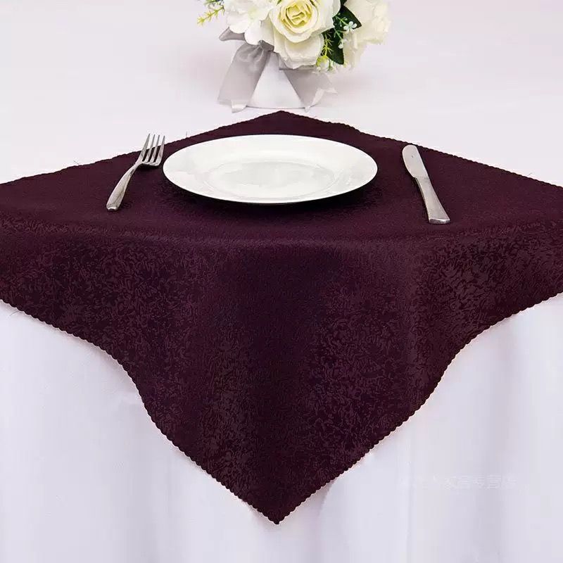 10PCS Hotel Coffee Shop Cup Cloth Placemat Cloth Restaurant Napkin Cloth Folded Square Cloth Mouth Cloth Does Not Shed Hair: Type 8