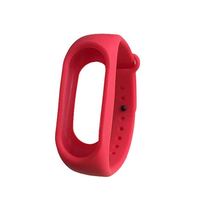 Correa de silicona blanda para Xiaomi Hey + Plus, 7 colores, pulsera de reloj de pulsera deportivo, pulsera de silicona, correa para Mi Band Stap: Red