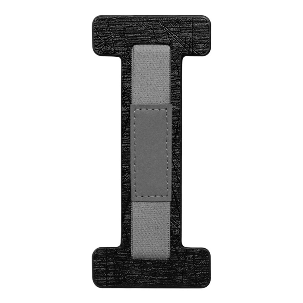 1PC Selbst-Klebstoff Tablette Übergeben Griff Gurt Halfter Finger Schlinge Band Griff Stand Aufkleber für 6-10,5 zoll entzünden Tablette PC: Schwarz