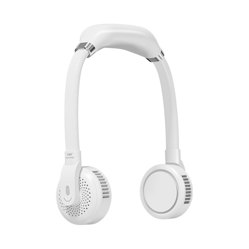 Wearable Neck Fan - Hands-Free Personal Mini Bladeless Fan - USB Rechargeable for Travel, Sports, Office