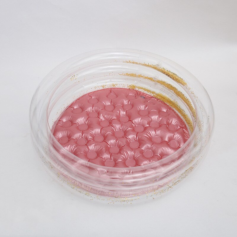 Ins Baby Sequined Swimming Pool Thicken PVC Bathing Piscina Basin Bathtub Inflatable Pool Float Home Use Paddling Swimming Pool