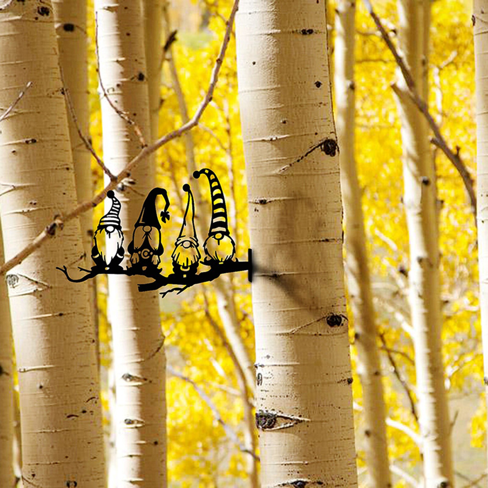 Garden Ornaments Gnomes Yard Art Backyard Lawn Decor Black Ground Plug Decor For Lawns Gardens, Backyards