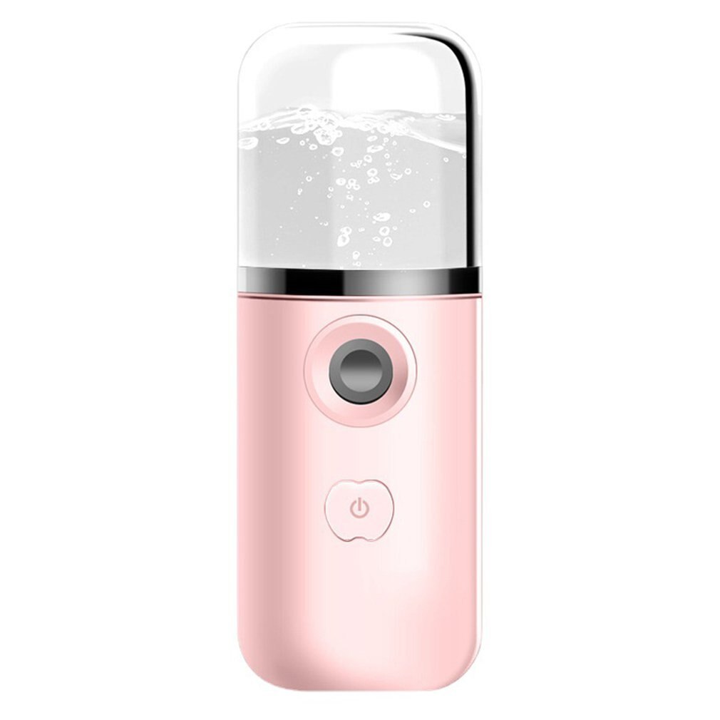Mini 25ml Gesicht Dampf Luftbefeuchter Vernebler Schönheit Instrument Nano Nebel USB Gesichts Spritzgerät Für Persönliche Gesicht Pflege Schutz: Rosa