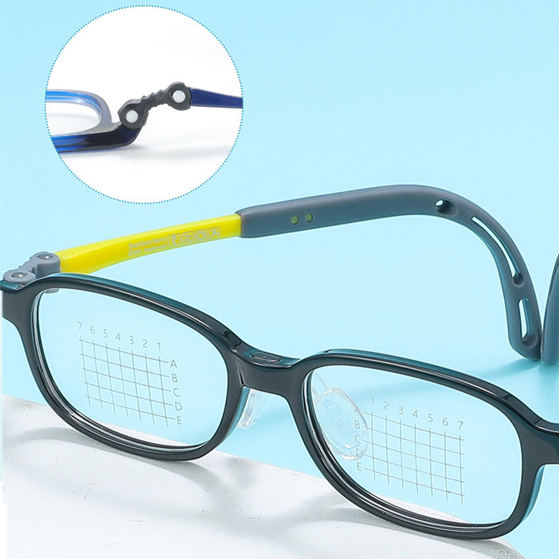 6-12 Jahre alt Brillen quadratisch EMS TR90 Kinderbrille Junge Mädchen Brille Brillen Myopie optische Brillen