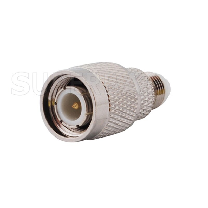 Superbat 5pcs TNC-FME Adapter TNC Male to FME Female Straight RF Coaxial Connector