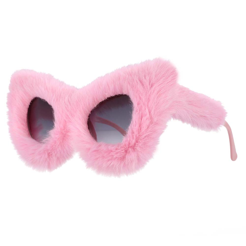 Gafas De Sol De ojo De gato para mujer, lentes De terciopelo De piel suave, estilo Punk, a la , UV400, hechas a mano, 54190