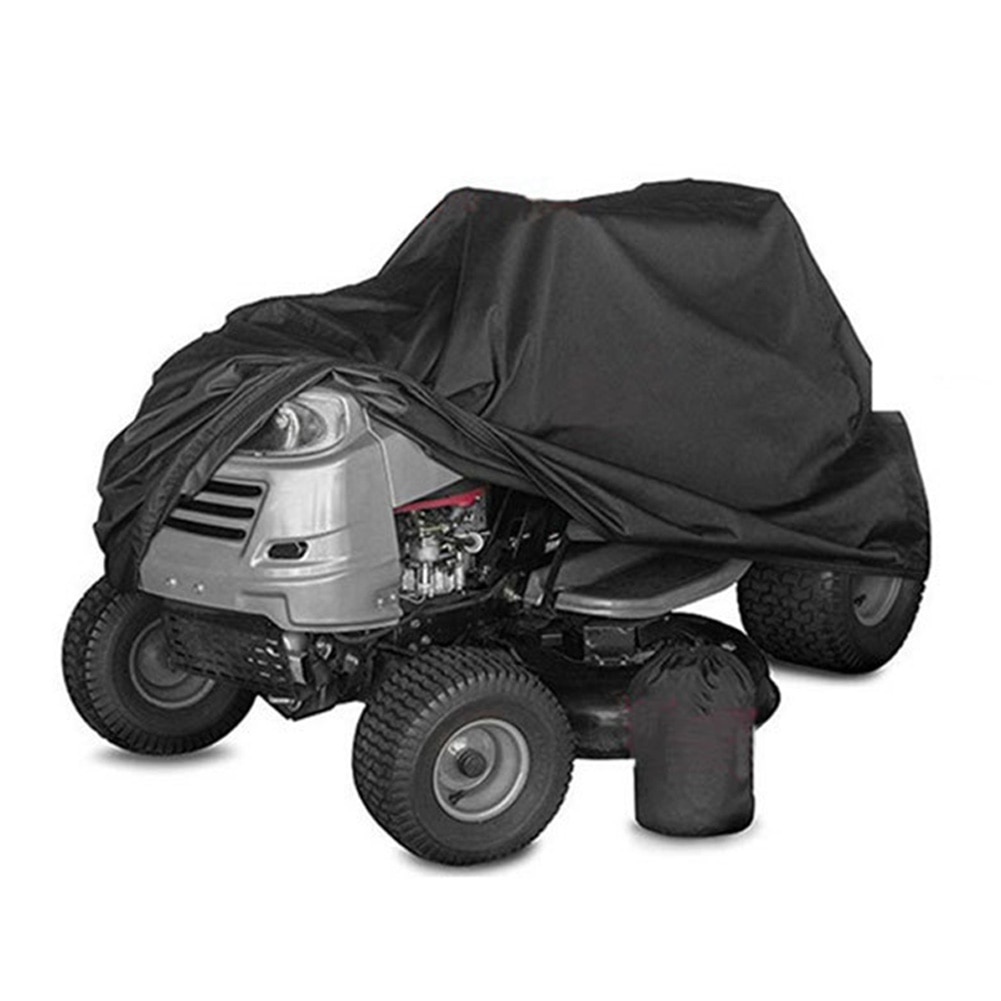 183 x 137 x 117cm vandtæt elværktøj plæneklipper cover uv beskyttelse udendørs have støvtæt 210d oxford klud traktor universal