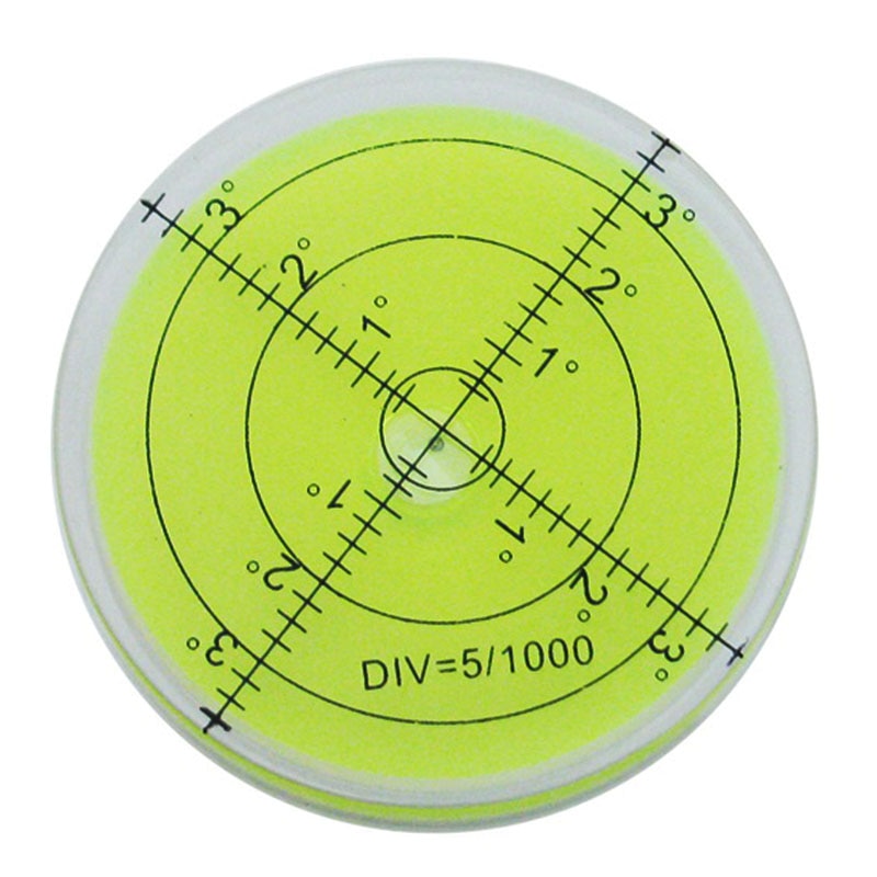 60*12 mm Bubble Degree Marked Surface Leveling for Camera Ttripod Furniture Toy Level Measuring Instruments