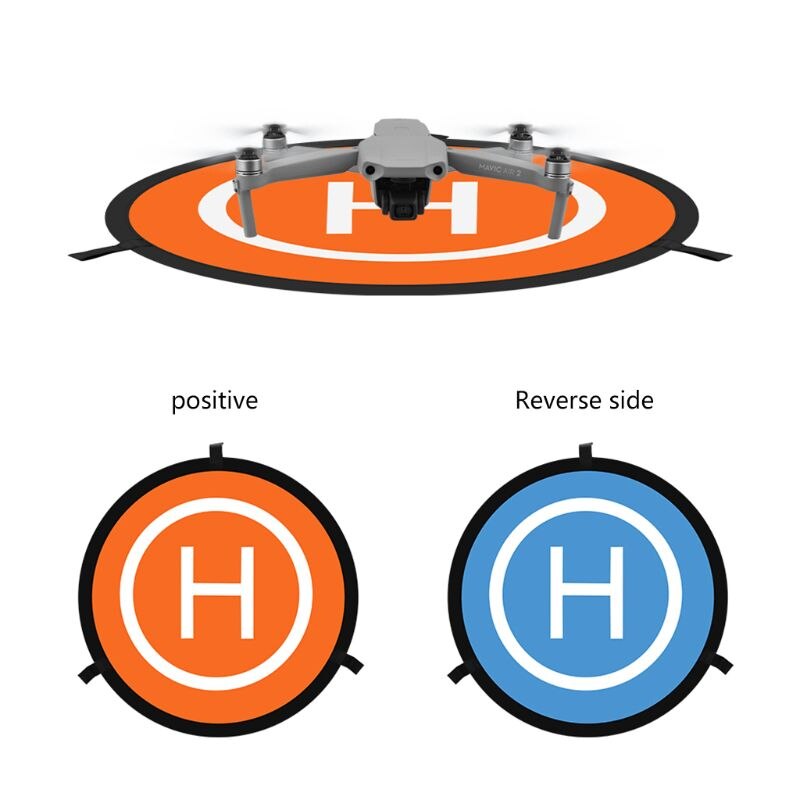 Universelle droner landing pad bærbare sammenklappelige landing pads til d-ji mavic air 2/2/ pro / air / mini / gnist rc droner helikopter