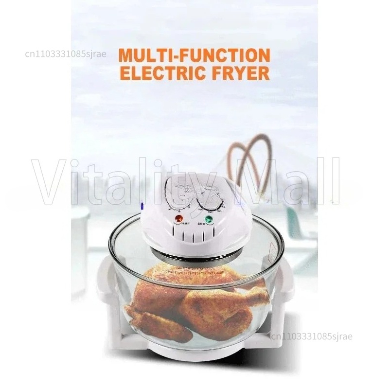 Piekarnik falowy, frytkownica elektryczna, piekarnik turbosprężarka, piekarnik halogenowy, 12L, 1300W, konwencjonalny piekarnik na podczerwień ultra