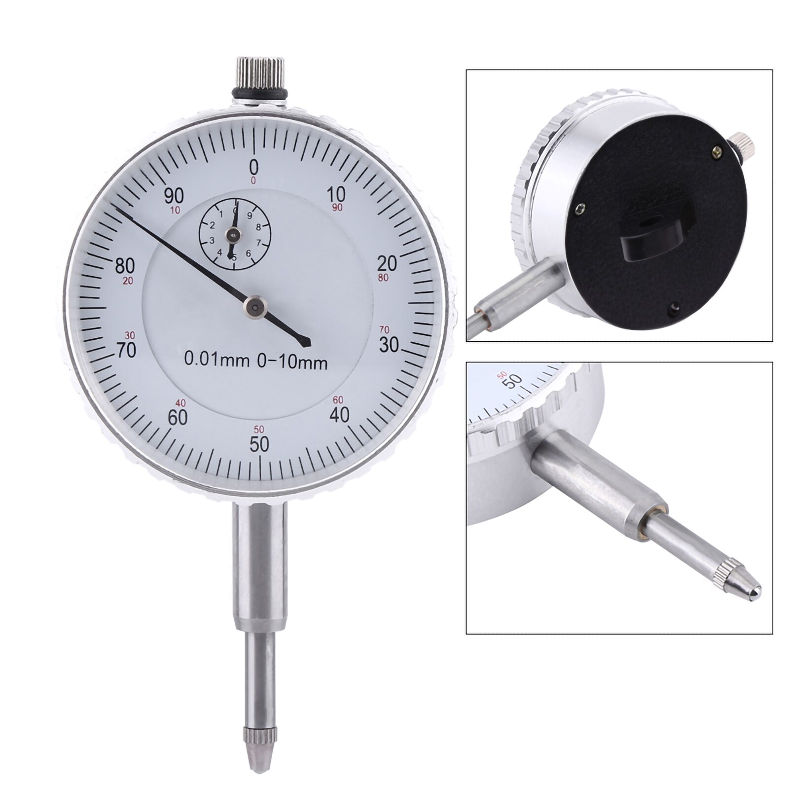 0.01mm Accurancy Measurement Instrument Graduated Dial Gauge Indicator Gage PrecisionTool Measurement Instrument Tools