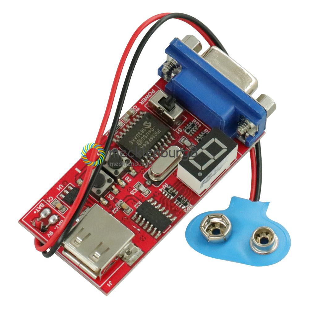 VGA Signal Generator LCD Tester 15 Signaal USB Batterij Dual Voeding LED Display Digitale met Connector Kabel