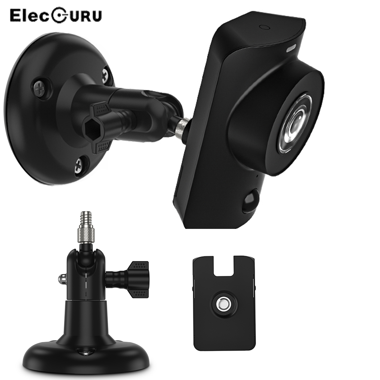 SimpliSafe Camera Wall Mount Holder,360° Rotate Security Surveillance Camera Mounting Brackets for SimpliSafe Camera(1080P)