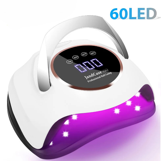 Nail Lamp Gel Nail Polish Dryer For Nails Gellak UV Lamp Quick Drying Smart LCD Display Art Tool Manicure Machine: SUN 5Tplus / US