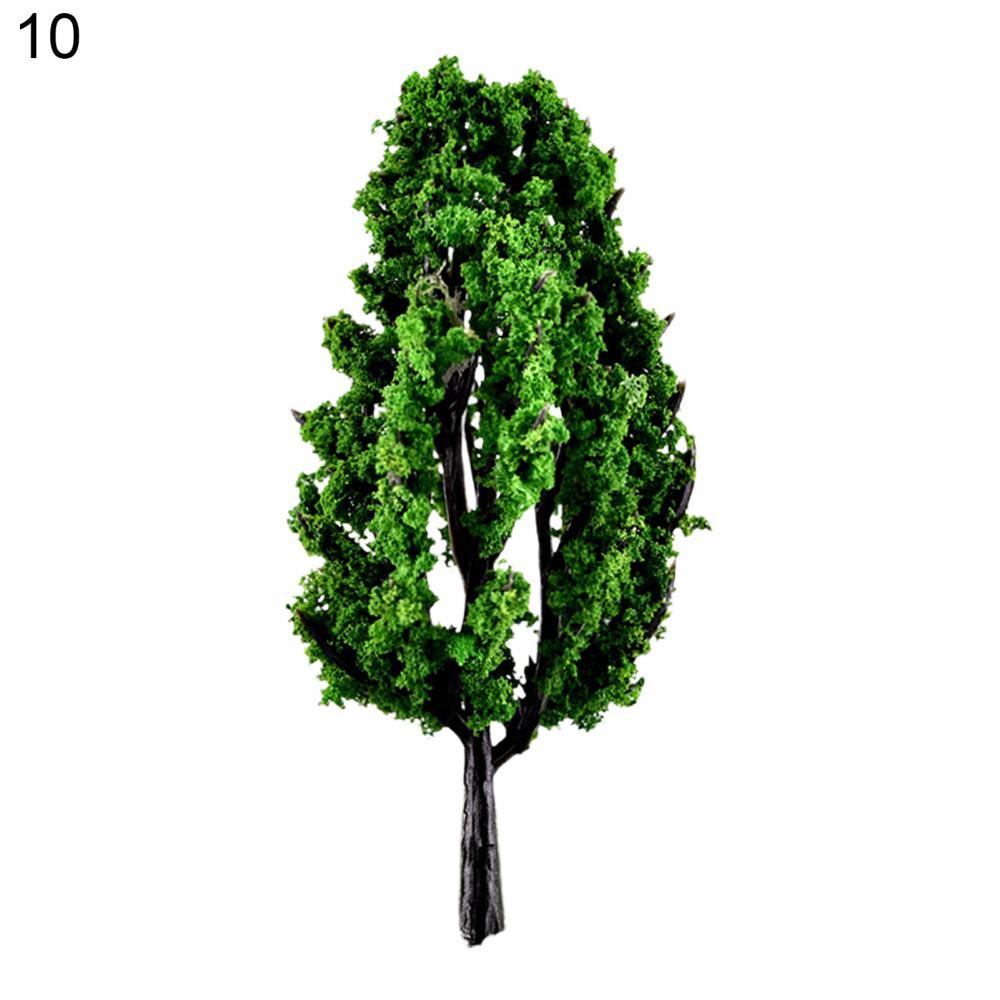 15 Styles Mini Tree Garden Decorations Miniatures Micro Landscape Resin Crafts Bonsai Figurine Garden Terrarium Accessories: 10