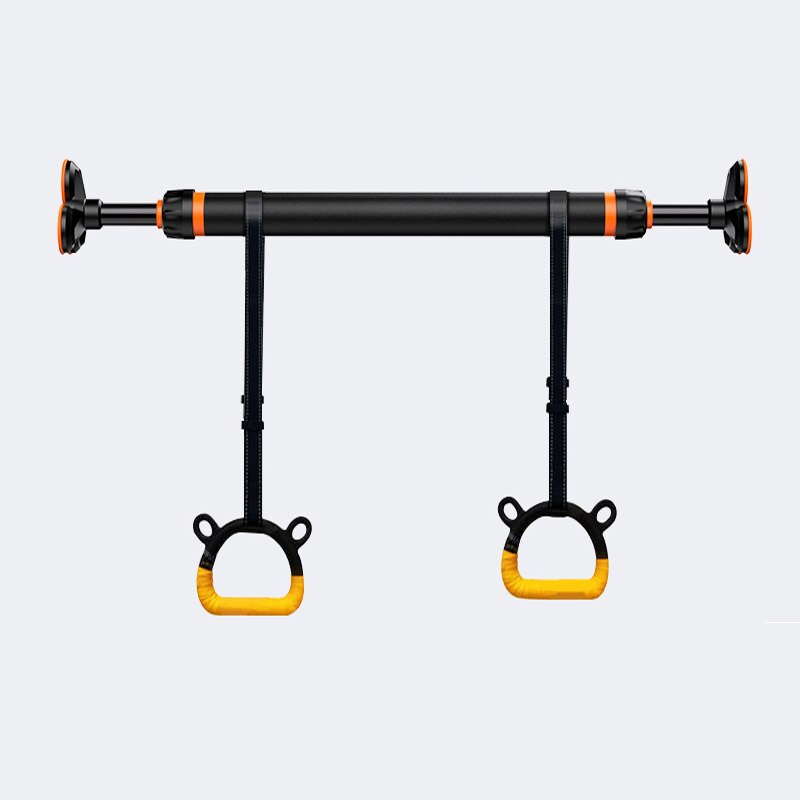 Indoor Wall-Mounted Inner Door Horizontal Bar 200KG Weight Bearing Exercise Gym Adjustable Stainless Steel Fitness Equipment