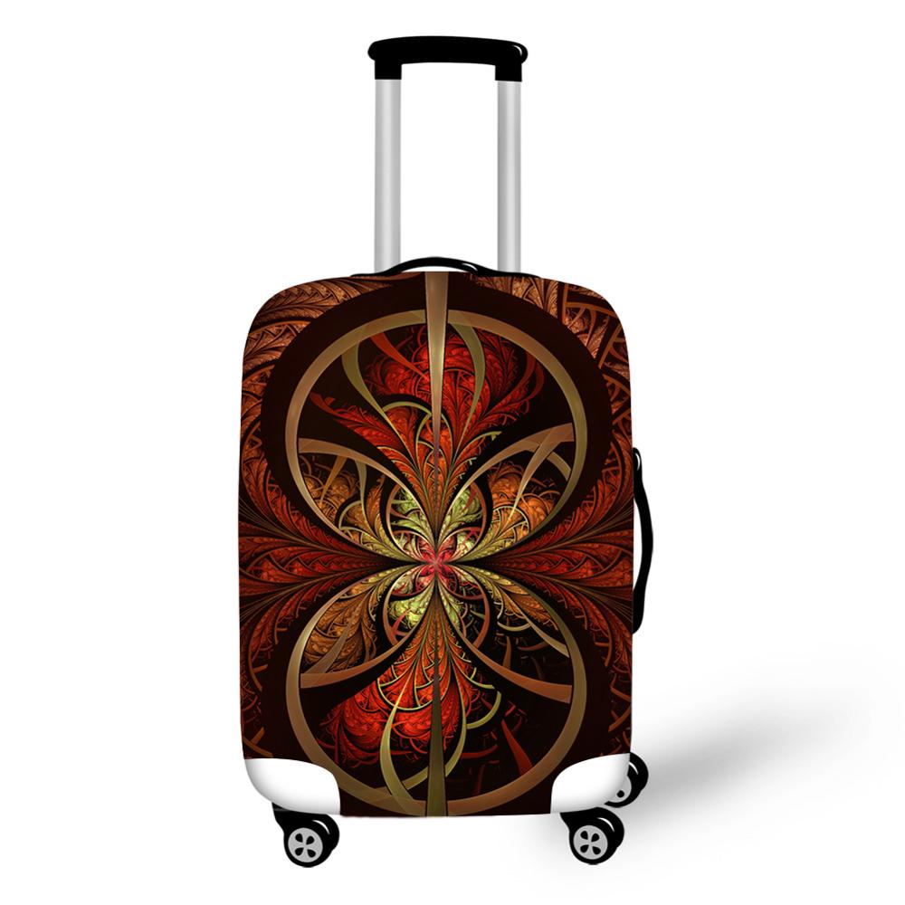 Luggage Cover - Solid Pattern - High Elastic Polyester Spandex - Fits 18"-30" Suitcases: 398 / S