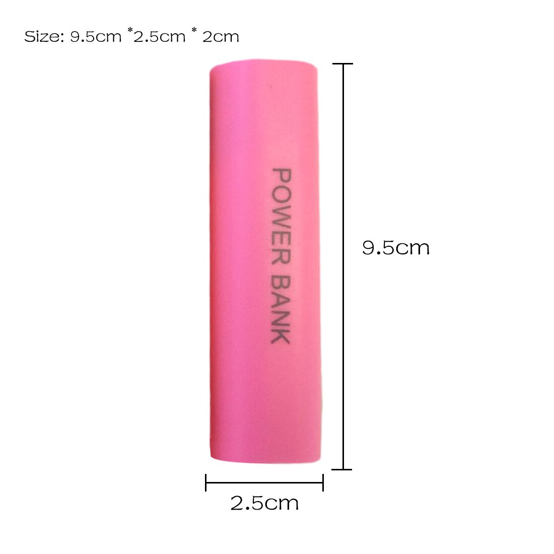 Mini Bunte DIY Tragbare USB Handy, Mobiltelefon Energie Bank Ladegerät Pack Kasten Für 1x18650 Batterie fallen