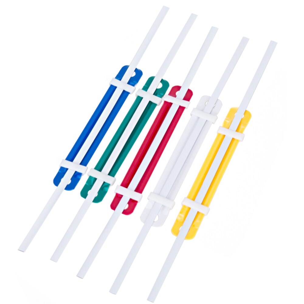 2 Holes 50pcs/Set Plastic Binding Two-Piece Paper Fastener Document Paper Fasteners Practical School Supplies