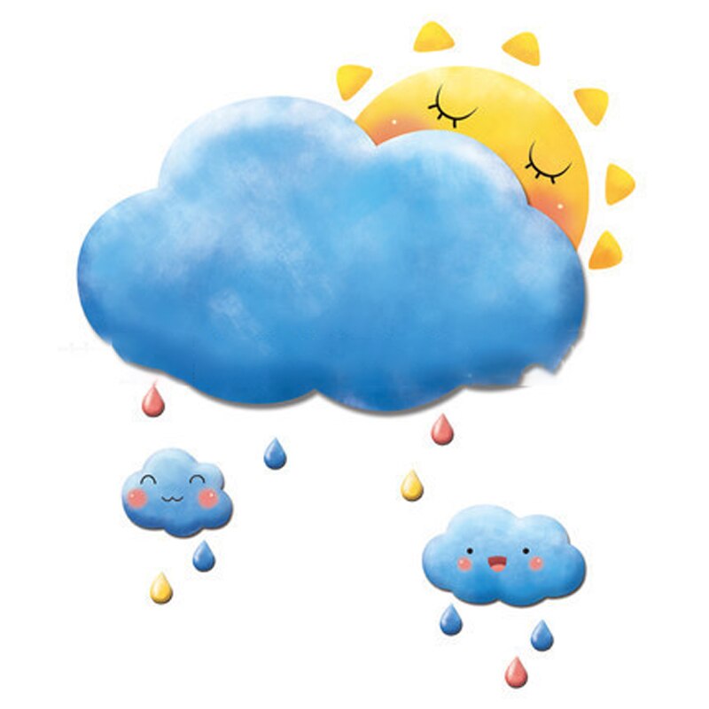 Message Board Magneet Magnetische Note Board Creatieve Magnetische Sticker Uitwisbare Magneet Leren Sticky Note Magnetische Sticker: 5-cloud