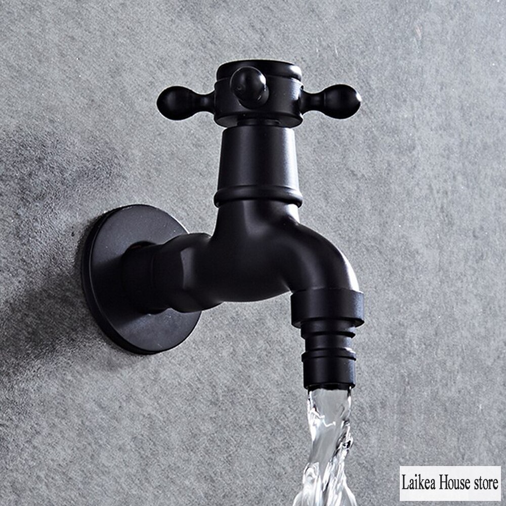 American Black Antique Brass Faucet Kitchen Faucet Water Saving Nozzle Faucet Connector 1PCS Household Accessories: Light Grey