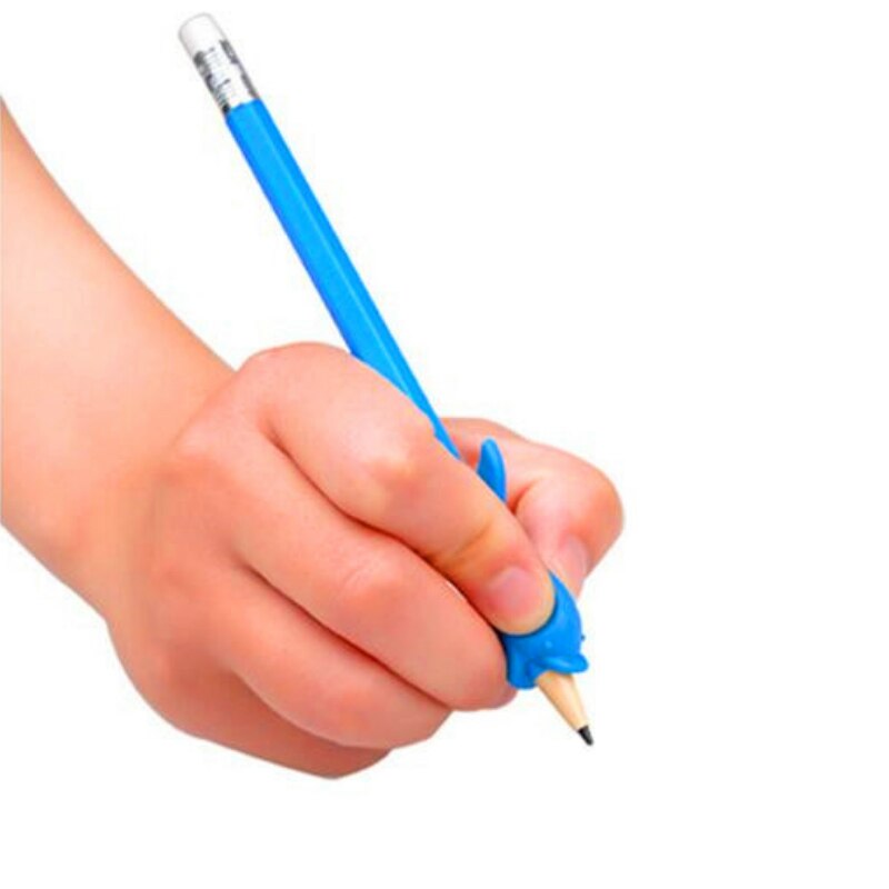 10pcs/lot Students Hold A Pen Assistant Writting Tool Kids Writing Corrector Grip Pencil Auxiliary Device