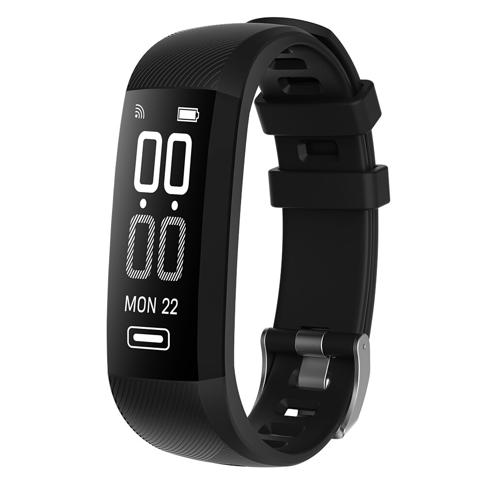 Original TEZER R5MAX Smart Bracelet Bluetooth Watch Heart Rate Health Monitoring Bands Outdoor Waterproof Smart Watches: Black