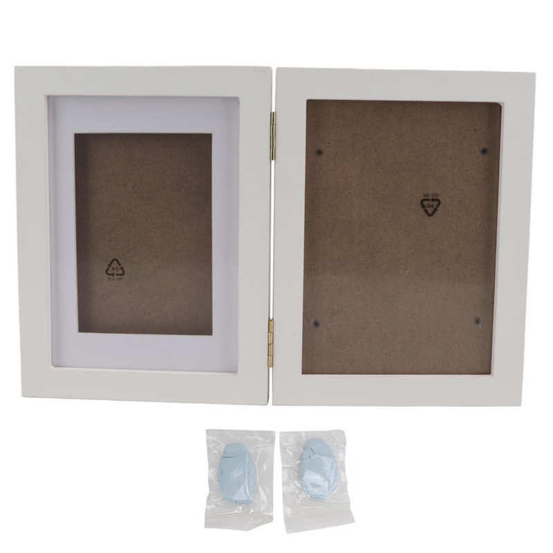 Pet Paw Photo Frame Pet Paw Print Keepsake Memorial for Dogs for Cats: Style1