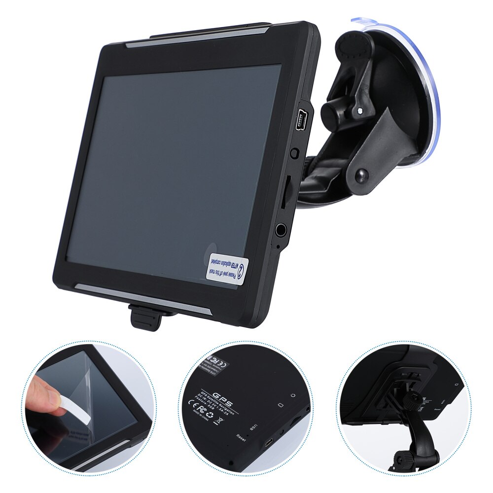 Navegador GPS para coche, pantalla táctil LCD, 7 pulgadas, 1 unidad