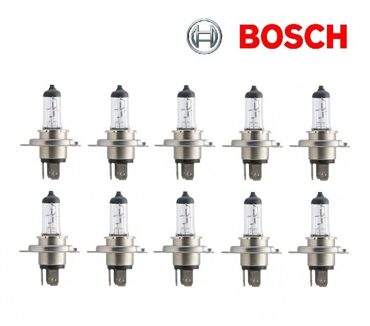 Bosch H4 12V 60/55W Koplamp Lamp 10 Pcs