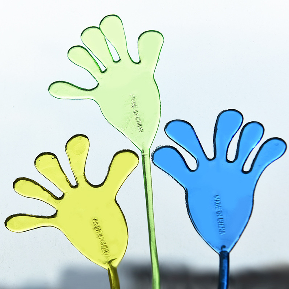 1pc Random Send Glitter Sticky Hands Toys Funny Gadgets Practical Jokes Squishy Party Prank Novelty Gags Toys for Children