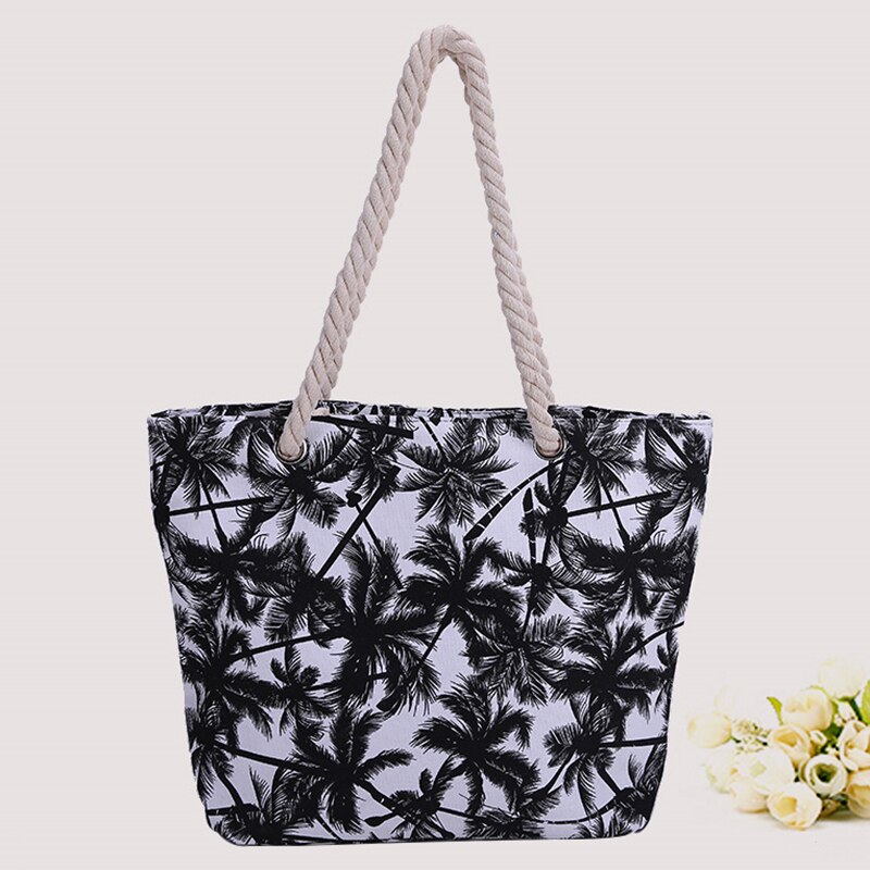 bolso de mano bohemio a la , bolso de mujer de gran capacidad, bolso de hombro individual, bolso de playa, bolso de ocio con cuerda de algodón, triangulación de envíos: 10