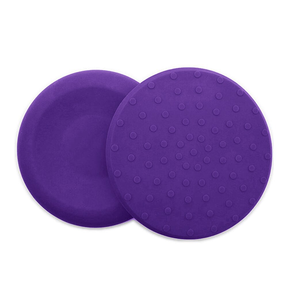 2pcs Portable Plank Round Knee Pads Non Slip Yoga Fitness Mats Disc Sport Support Protective Pad Exercise Cushion: D