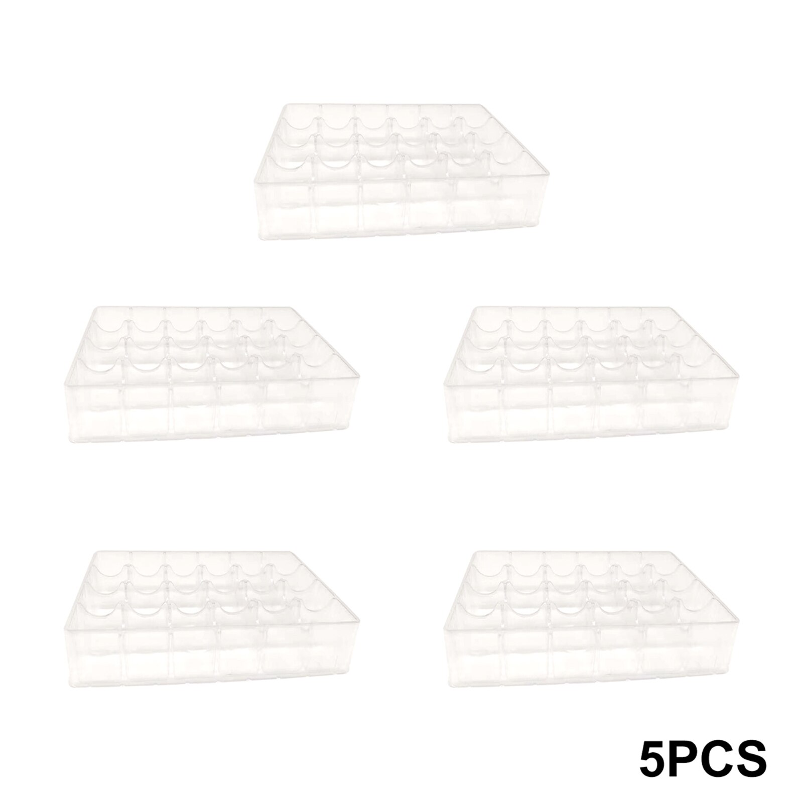 Semences Germoir Tray5/10Pcs En Plastique Transparent Germination Plateau pour Jardin Maison Bureau