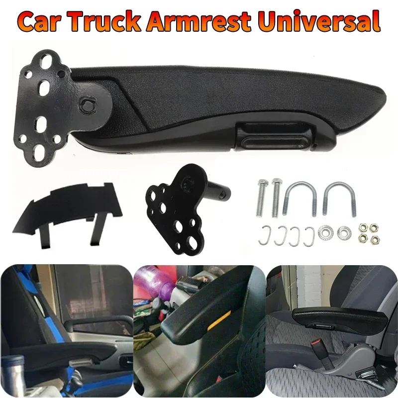 Universal- Auto Sitz Armlehne Verknüpfungen Rechts Seite Einstellbare Handauflage Hand Halfter Für Lkw-anhänger RV Wohnwagen Stiefel Bus Wohnmobil