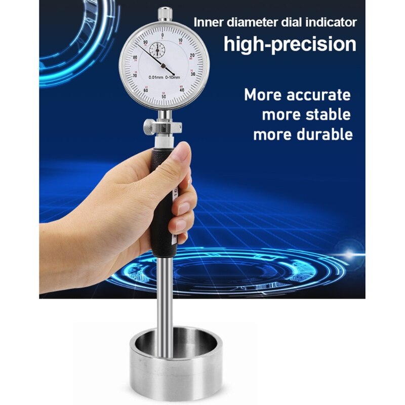 Digital Dial Bore Gauge High Accuracy Stainless Steel Inner Measuring Tool