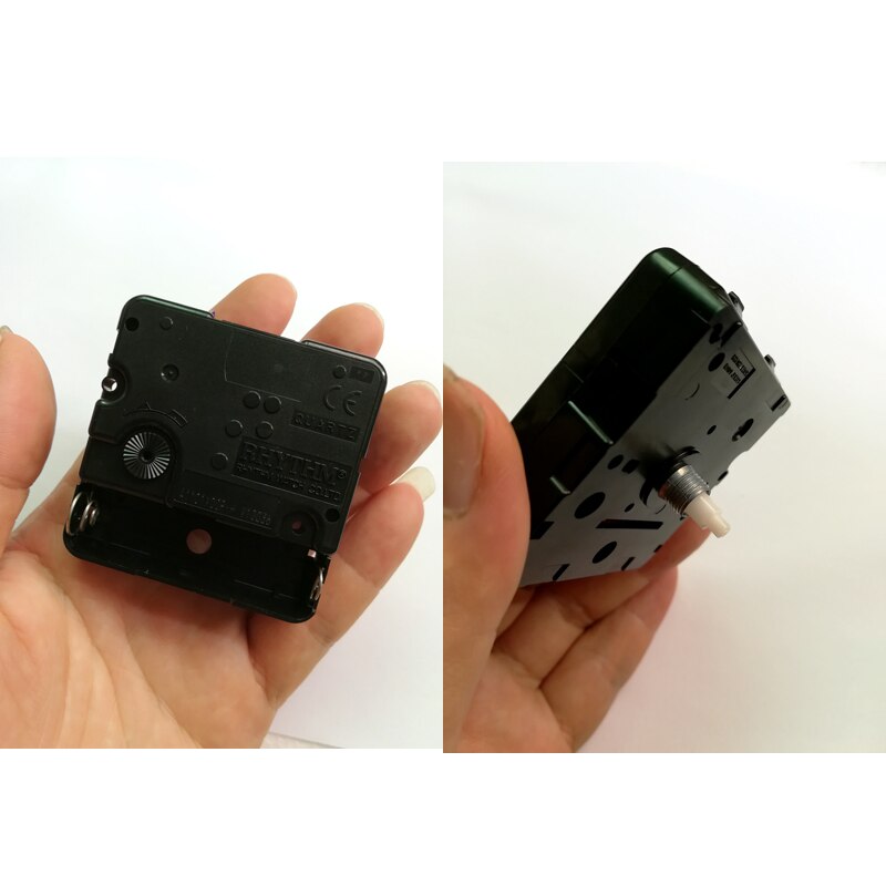 R stap schroef in typerend uurwerk plastic kwarts klok uurwerkmechanisme met wijzers diy klok accessoire kits