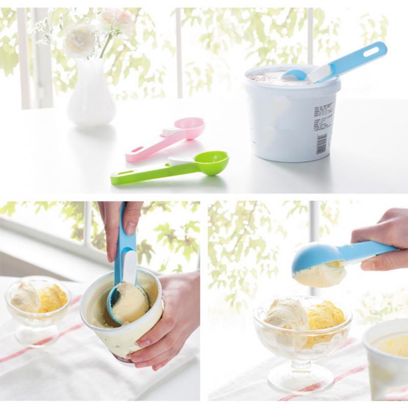 1PC Kitchen tools Ice Cream Spoon Dig Ice Cream Ball Watermelon Meat Digging Fruit Digging Spherical Shape Tools