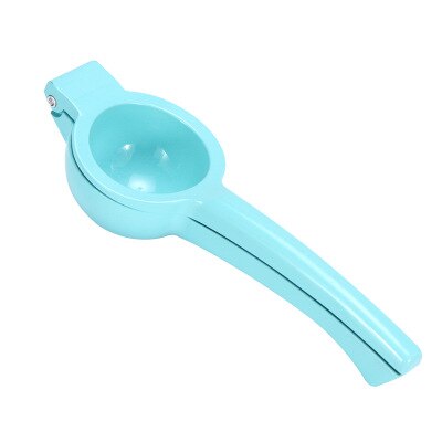 Handmatige sapcentrifuge, citroenpers, knoflookpers, multifunctionele draagbare creativiteit, citroenclip, fruitpers, keukenaccessoire: Blauw
