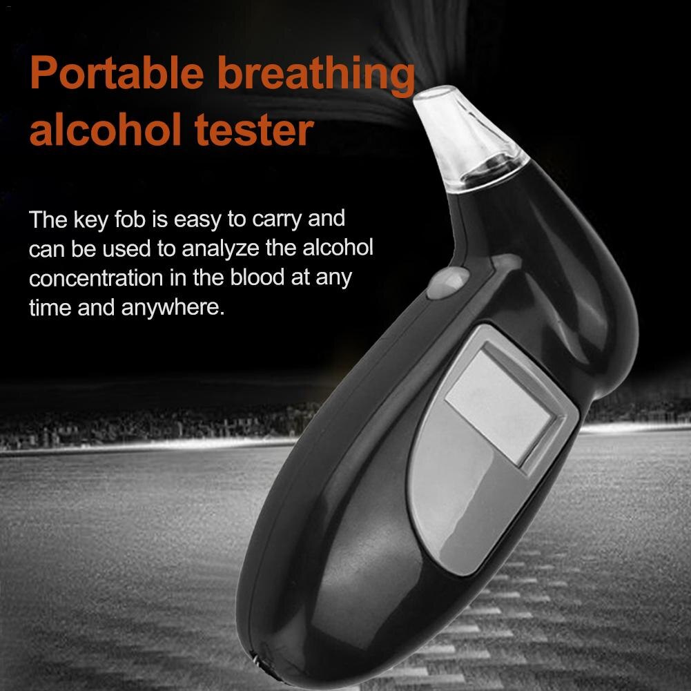Car Electric Equipment Digital Alcohol Tester Breath Alcohol Tester Breathalyzer Breathalyser Alcohol Breath Tester