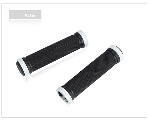 WEST BIKING Bicycle Handlebar Grips Cycling Bicycle Accessories Non-slip Bicycle Handlebar Grips MTB BMX Bike Handle bar Grips: White