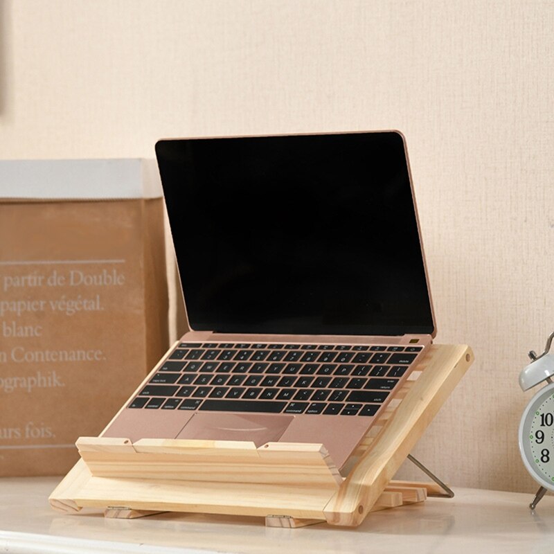 Cook Book Stand Verstelbare Leesboek Recept Houder Lade Met Pagina Papier Clips Opvouwbare Station Voor Tabletten Laptop Textbook