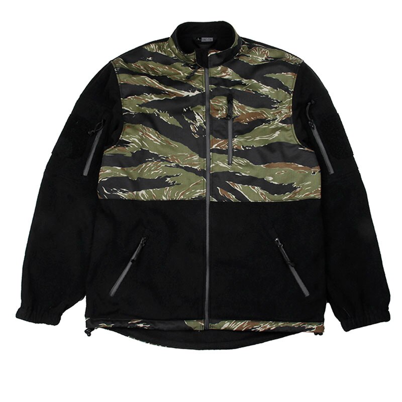 Chaqueta de forro polar verde, abrigo de camuflaje, nueva TMC3507-GST