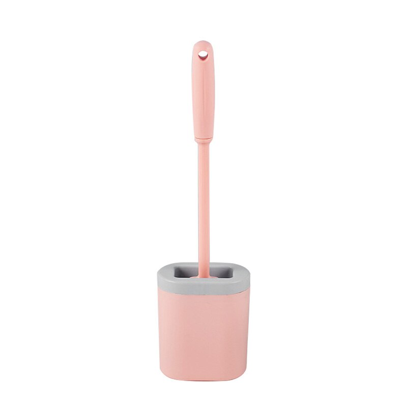 Siliconen Handvat Badkamer Wc Borstel Houder Wc Borstel Scrubber Badkamer Cleaing Tool Accessoires: G344327