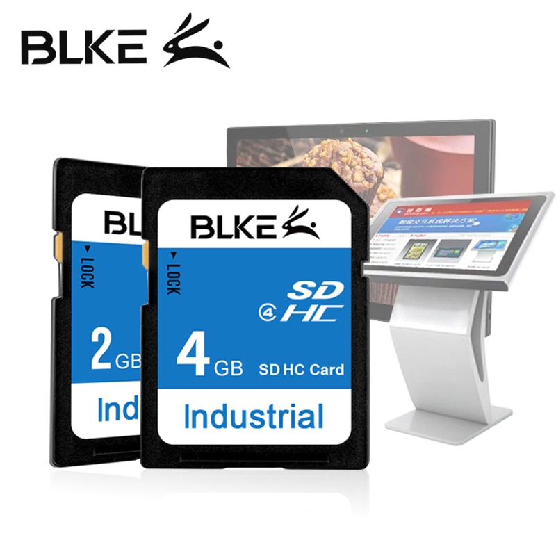 BLKE SD Card Memory Card 128M 256M 512MB 1G 2G 4G 8GB SDHC for Camera machine tool Mitsubishi M80 advertising machine CNC