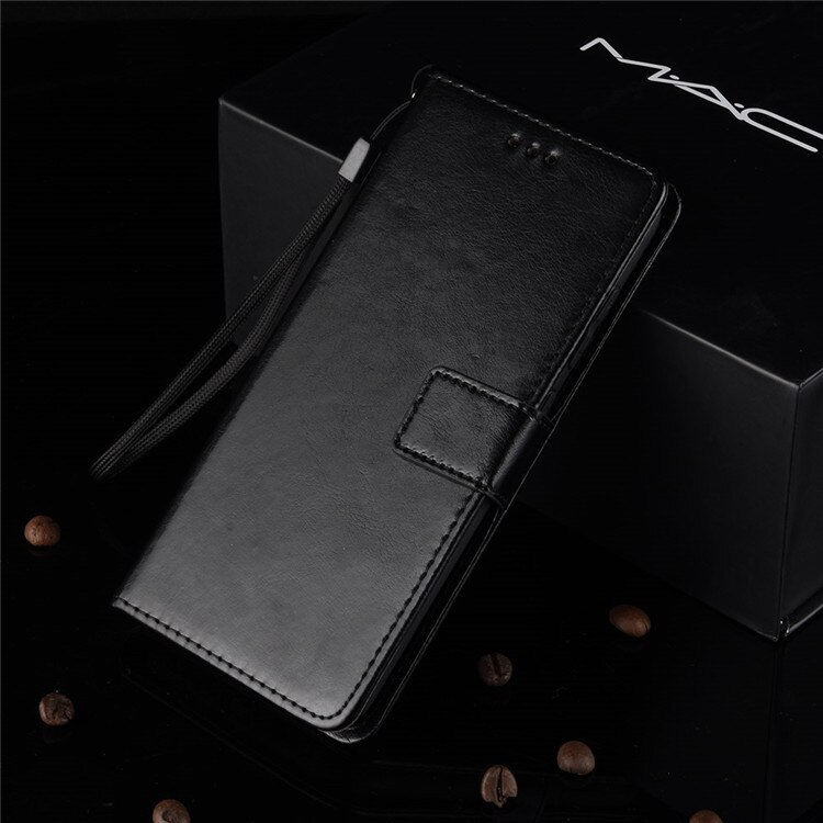 For LG K20 Case For LG K20 Dual Retro Wallet Flip Style Glossy Skin PU Leather Phone Cover For LG K20 LMX120EMW Case