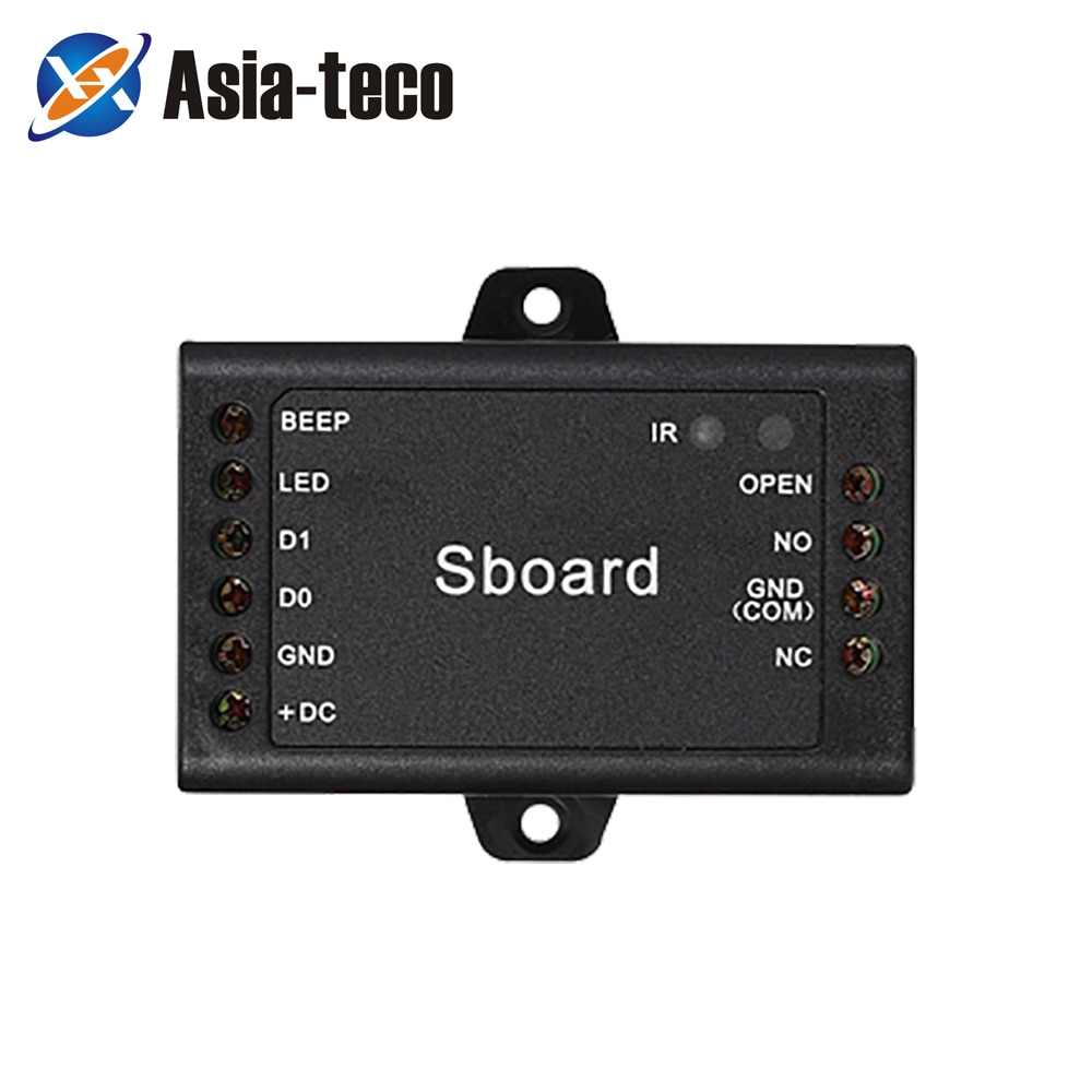 Sboard Mini Single Door Access Control Board Wiegand 26~37 Bits Input 1000 users user data can be transferred